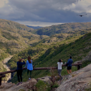 trekking nocturno en cordoba condorito con luna llena